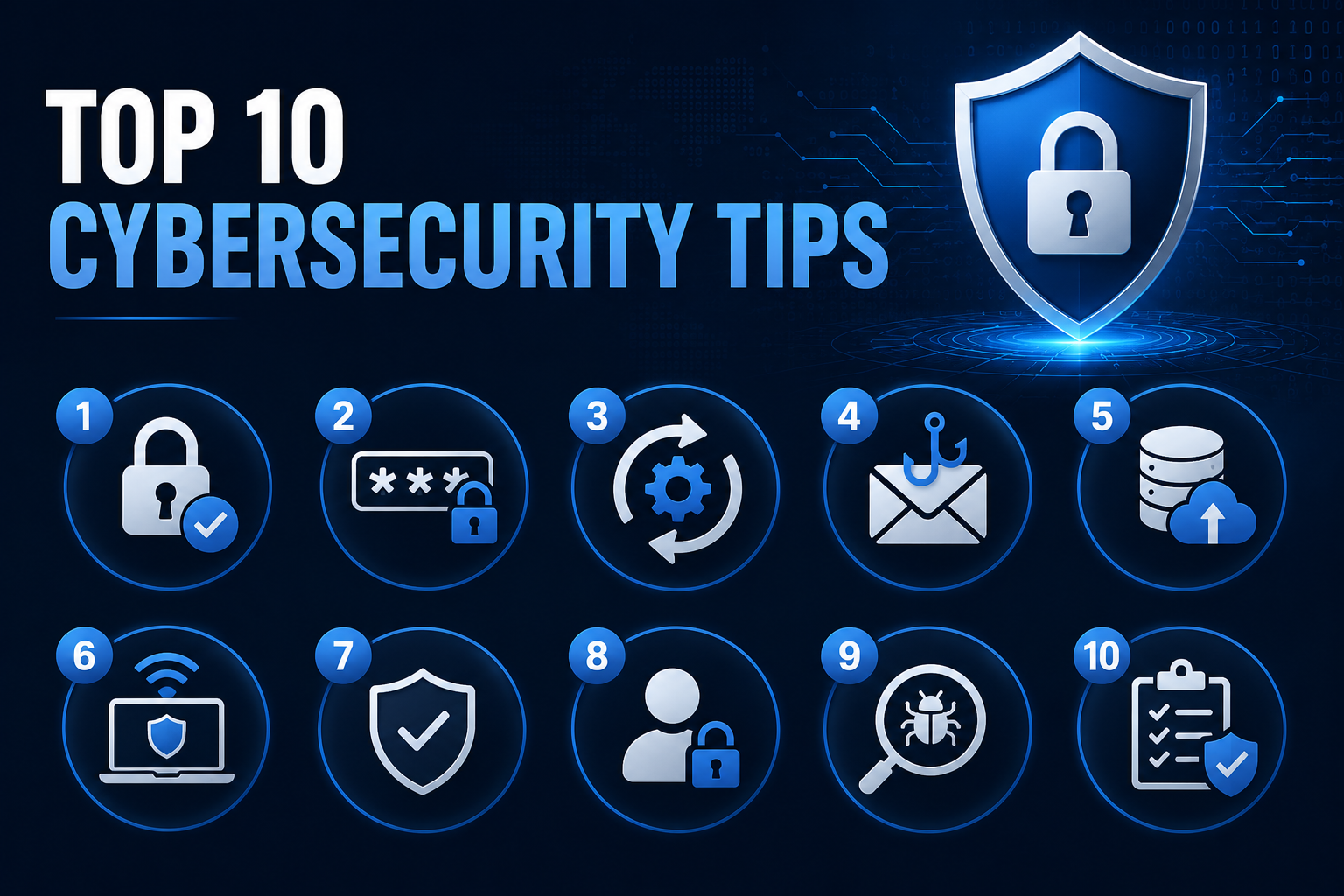 Top 10 Cybersecurity Tips for Small Businesses
